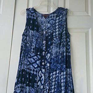 Jessica London "Batik" Maxi Dress Plus Size 1X